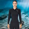 Muta da uomo da 2 mm per surf da uomo a vapore integrale nera Muta per sport