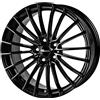 Brock B24 7 x 16 et 38 diametro bulloni 4 x 100 Hub centraggio 63.4 580070201, Black front-polished