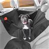 OTOM LEGEND DESIGNS otoM Protezione del Sedile Posteriore dell'Auto Universale per Animali Domestici in Tessuto Idrorepellente Nero - 1 Pezzo