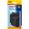 SERA Mousse Filtrante X-Edge 300 2 Pezzi Nera, Schiuma Filtro