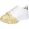 STOKTON scarpe donna STOKTON sneakers bianco pelle EY151