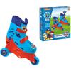 Mondo Pattini In Linea Paw Patrol Doppia Doppia Funzione Per Bambini Regolabili 29-32