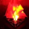 100-240 V Flame Torch Light Electronic Flame Lamp Party Club Home Decor