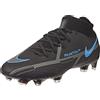 NIKE Phantom Gt2 Elite, Scarpe da Calcio Unisex-Adulto, Black/Black-Iron Grey, 47.5 EU