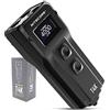 Nitecore T4K Torcia LED Ricaricabile 4000 Lumen Turbo | Torcia Portachiavi Multifunzione con Custodia Protettiva