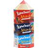 Loacker - Matita XL - Confezione Regalo a Forma di Matita Colorata - Confezione con 10 Wafer Minis con Creme in Diversi Gusti, Vaniglia, Cioccolato e Nocciole - Riutilizzabile - Confezione da 100gr