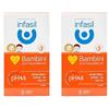 Infasil Detergente Intimo Bambini Alta Tollerabilità, Testato Sotto Controllo Pediatrico, Nichel Tested, Senza Coloranti e Saponi, 200 ml (Confezione da 2)