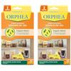 Orphea - Adesivi antitarme Trappole Food, contro crostate alimentari, privi di insetticidi e insetticidi, confezione da 2