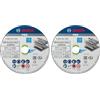 Bosch Professional 5 Dischi Expert for Inox, per acciaio inossidabile, 5 x 76 x 10 x 1 mm, accessorio per smerigliatrice angolare (Confezione da 2)