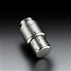 OventropSH Oventrop 1012085 - Termostato Uni Sh con Funzione Zero e sensore Liquido, Effetto Acciaio Inox, 30 x 1,5 cm