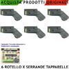 Securvera Rotello Brevettato 6 Pz Antifurto Tapparelle Serrande Infissi S. Allarme Marrone