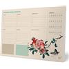 Grupo Erik: Planning da Tavolo A4 Giapponese in Spagnolo | Planner Settimanale con 54 Fogli a Strappo, 21 x 29,7 cm, Agenda Organizer, To Do List