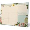 Grupo Erik: Planning da Tavolo A4 Botanical in spagnolo | Planner settimanale con 54 fogli a strappo, 21 x 29,7 cm, Agenda Organizer, To Do List Planner, Planner settimanale da scrivania