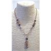 Produzione Orafa Aretina da79€ COLLANA ARGENTO 925 ROSATO CRISTALLI AMETISTA DONNA OFFERTA OUTLET SCONTO