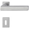 Hoppe Dallas - Maniglia per porta su mini rosetta BB, spessore porta 40-50, in acciaio INOX opaco