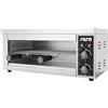 SARO LYNN - Salamandra con griglia, corpo in acciaio inox, regolazione della temperatura da 50 a 300 °C, 3 ripiani, timer, cassetto raccogli-briciole, da 2,5 kW