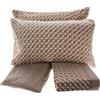Mariella Bruni Completo Lenzuola in Pile Morbido e Caldo Plaid Pail Letto Singolo Matrimoniale