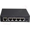 aglow.it Hub Switch Gigabit 5 Porte RJ45 100/1000 Mbps Hub di Rete Sdoppiatore Ethernet