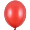 subitodisponibile 100 PZ Palloncino Palloncini Lattice 30 cm ROSSO PAPAVERO metallic 1362