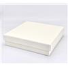 Subitodisponibile 5 PZ SETA AVORIO 25x25x6 cm Scatola BOMBONIERA FONDO E COPERCHIO 18OG