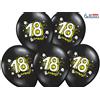 subitodisponibile 50 pezzi palloncini PALLONCINO LATTICE 30 cm 18 anni compleanno diciotte 0F7R
