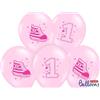 subitodisponibile 50 PEZZI Palloncino palloncini LATTICE 30 cm 1 ANNO PRIMO COMPLEANNO ROS 0F5T