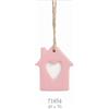 Subitodisponibile SUPER OFFERTA 21 PZ Casa Casetta ROSA decorazione BOMBONIERA 10DP