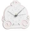 Subitodisponibile 4 PZ Orologio in legno a forma di CARROZZA PRINCIPESSA bomboniera 0P20
