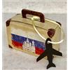 Subitodisponibile 20X TRAVEL VINTAGE Valgia carta portaconfetti RUSSIA + aereo BOMBONIERA 0R5H