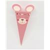 Subitodisponibile 20 PZ PON PON ROSA Cono Portaconfetti Orsetto con orecchie 12.5 cm 0TJI
