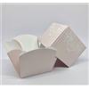 Subitodisponibile 10 PZ CHANTAL ROSA Scatola Fleur Portaconfetti 9x9x9 cm BOMBONIERA 0TJY