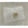Subitodisponibile 10 PEZZI Sacchetto Busta con bottone Portaconfetti Taffeta acetato AVORI 0DL0