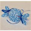 Subitodisponibile 20X CARAMELLA portaconfetti CELESTE AZZURRO onde 12x4x4 cm BOMBONIERA 0R8G