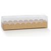 Subitodisponibile 10X NATURE 19x5x5 cm Scatola BOMBONIERA Astuccio in PVC con Vaschetta 1B98