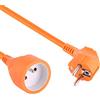 Electraline 20857048 g Prolunga da giardino con tappo 16 A, 40 m