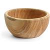 HENDI Ciotola bowl tazza contenitore, per snacks, colazione, olive, nacho, cereali, salse, pane, per cucina, decorativo, ø132x(H)65mm, in legno di oliva