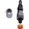 IceToolz ESTRATTORE PEDIVELLA PERNO QUADRO RO / ISIS, KIT CON BUSSOLA CHIAVE 14-15MM, CHI