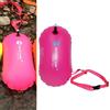 Gonfiabile Swim Buoy Tow Float Dispositivo Gonfiato Per Sport Acquatici Rose Red