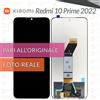 Xiaomi DISPLAY XIAOMI REDMI 10 PRIME 2022 22011119TI SCHERMO LCD VETRO PARI A ORIGINALE
