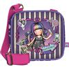 Gorjuss Mini Borsa Santoro London Gorjuss Up And Away a Tracolla con Cerniera Viola