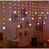 Acd Shop Illumina Luci Led Albero di Natale Stelle 3 MT Catena Luminosa Stella Luce Multicolor Rgb