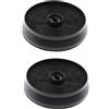 Tecnowind Filtri in Carbone 2 Pezzi per Cappa Tecnowind Galvamet H 30 mm D 146 mm MOD J