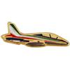 Spilla pulce in metallo smaltato PAN MB339 Frecce Tricolori Aeronautica Militare