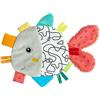 Fehn Knister-Fisch - Activity-Rascheltier zum Fühlen, Greifen, Lauschen, Spielen & Geräusche erzeugen - Spieltier fördert Babys Sinne & Motorik - Spielzeug für Babys und Kinder ab 0+ Monaten