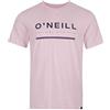 O'Neill T-Shirt a Maniche Corte a Punta di Freccia, Maglietta Intima Uomo, 14011 Roseate Cucchiaio, XXL-3XL