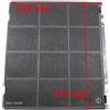 Ariston Indesit Filtro ai Carboni Attivi Antiodore TYPE D242 244 x 273 mm per Cappa Ariston HHB6