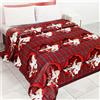 Royal House Trapunta natalizia piumone invernale letto matrimoniale tartan Babbo Natale 6508