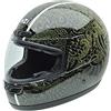 NZI Class Graphics Casco Da Moto, Broccato d'oro, 54