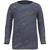 Odlo Bambini Maglietta intima tecnica a maniche lunghe ACTIVE WARM ECO KIDS GLACIER PRINT (small)