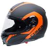 NZI Combi duo Graphics casco da moto (Bands, x-pequeña)